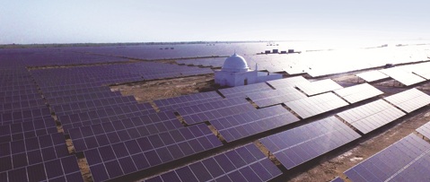 Solar Panel Power Plant